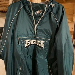 Philadelphia Eagles Pullover Rain Jacket
